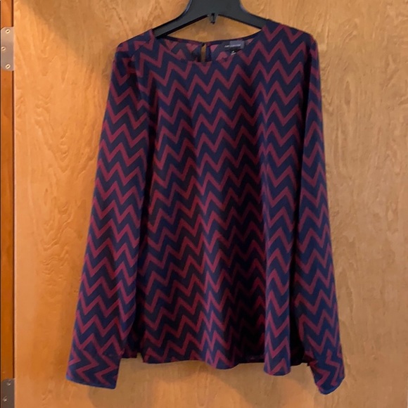 Zig zag pattern blouse - Picture 1 of 4